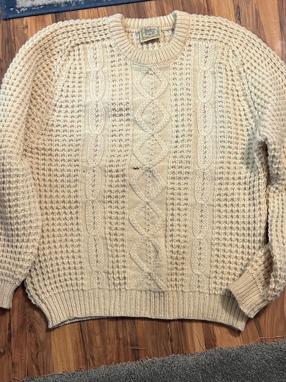 🍁Vintage Irish Knit sweater hand made in Ireland sweater🍁